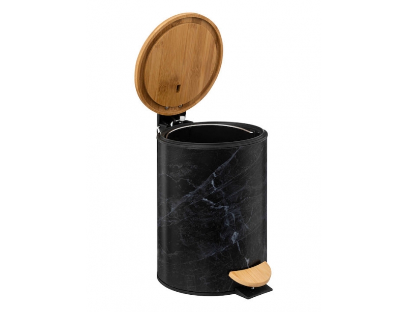 Αξεσουάρ Μπάνιου Softcl Black Lea Bin 174995B
