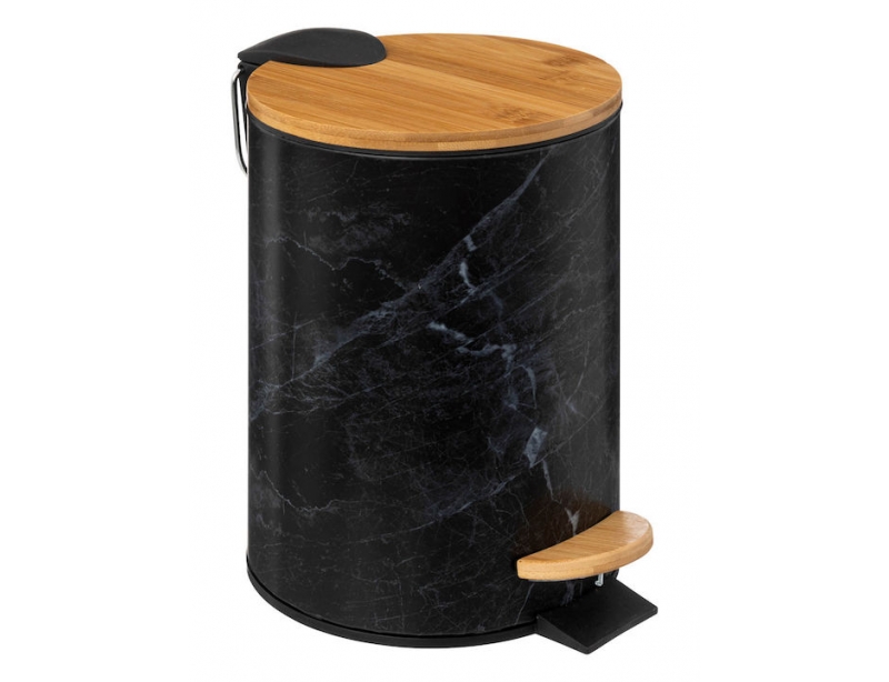 Αξεσουάρ Μπάνιου Softcl Black Lea Bin 174995B