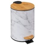 Αξεσουάρ Μπάνιου Softcl Dusbtin Lea White 174995