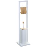 Αξεσουάρ Μπάνιου Tp Holder Wc Brush Natureo White 160926A