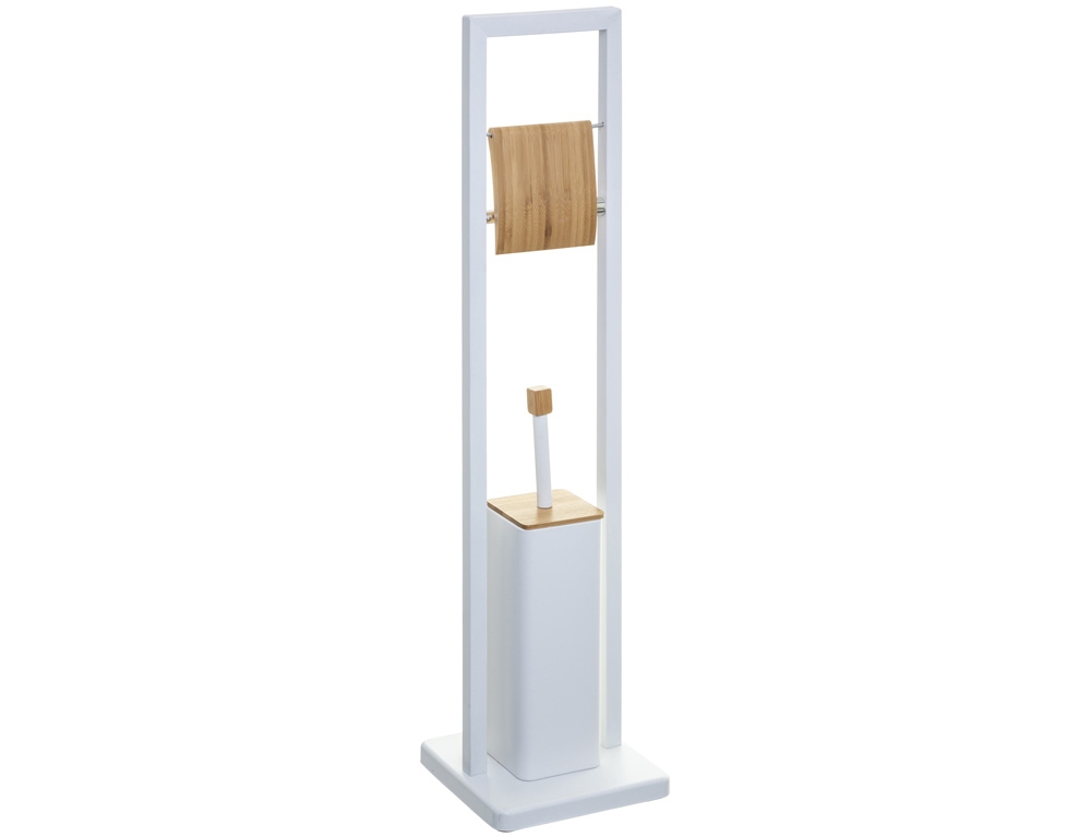 Αξεσουάρ Μπάνιου Tp Holder Wc Brush Natureo White 160926A