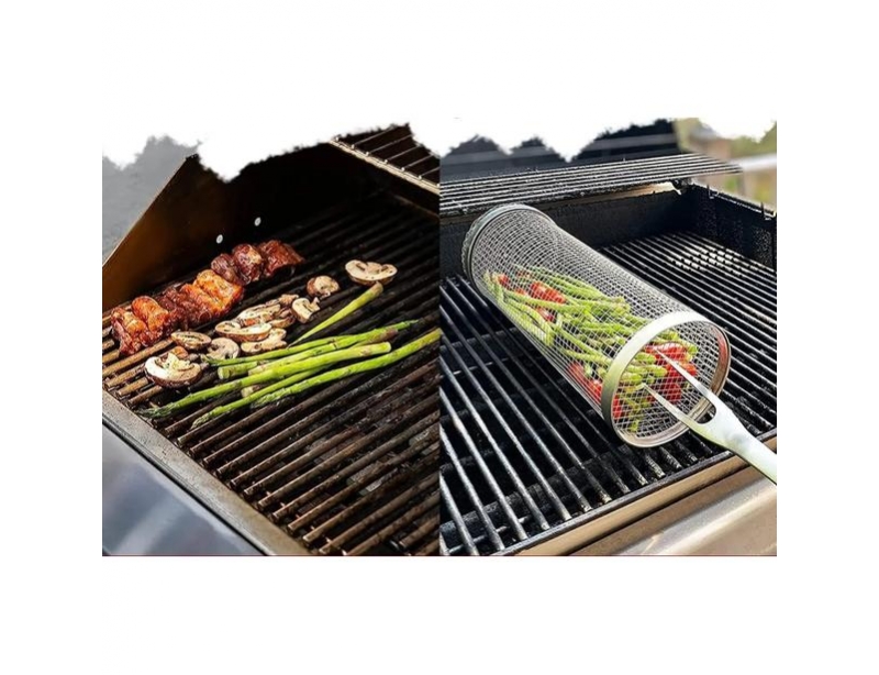Αξεσουάρ Ψησταριών Bbq Bbq Grill Basket Cylinder C04000300