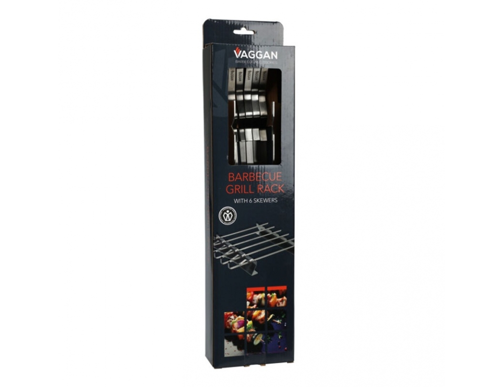 Αξεσουάρ Ψησταριών Bbq Bbq Grill Rack With 6 Skewers C83501030