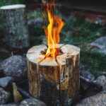 Αξεσουάρ Ψησταριών Bbq Log Candle Wood Bbq H20Xd15Cm Fs6000010