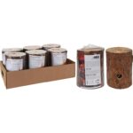 Αξεσουάρ Ψησταριών Bbq Log Candle Wood Bbq H20Xd15Cm Fs6000010