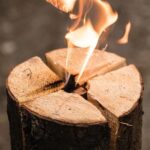 Αξεσουάρ Ψησταριών Bbq Log Candle Wood Bbq H20Xd15Cm Fs6000010
