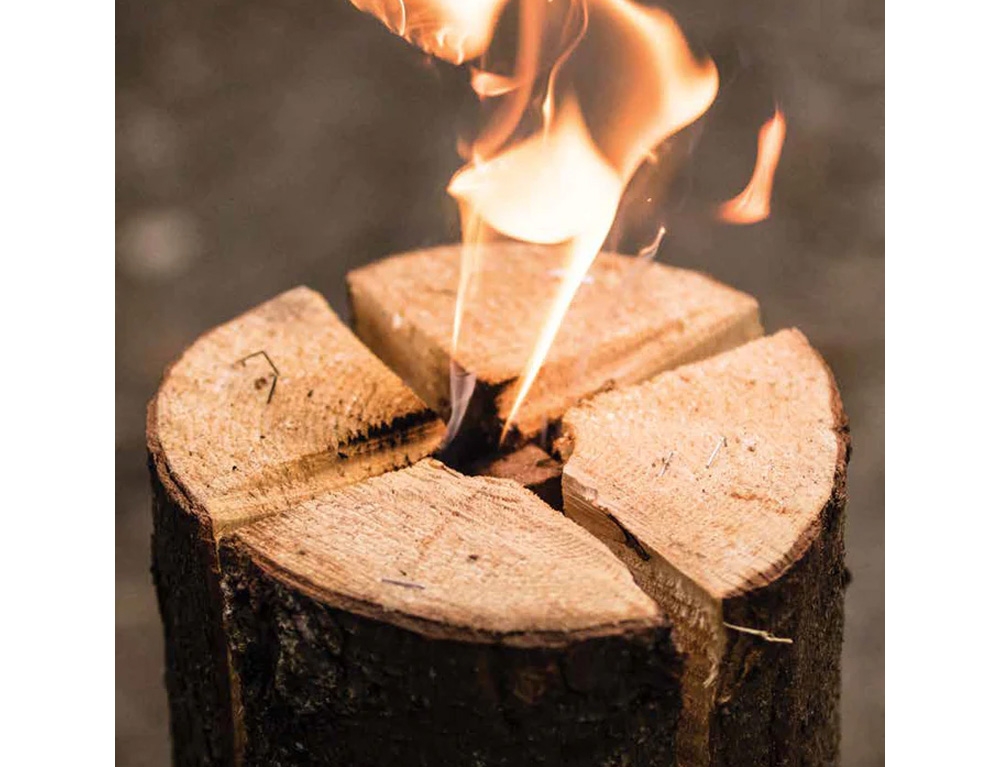 Αξεσουάρ Ψησταριών Bbq Log Candle Wood Bbq H20Xd15Cm Fs6000010