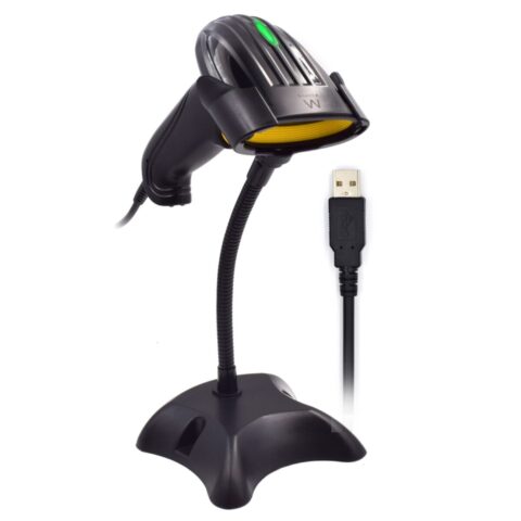 Bar Code Αναγνώστης με Βάση Στήριξης Ewent EW3400 LED USB