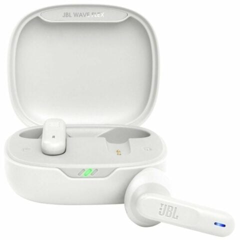 Bluetooth Ακουστικά με Μικρόφωνο JBL JBLWFLEXWHT Λευκό