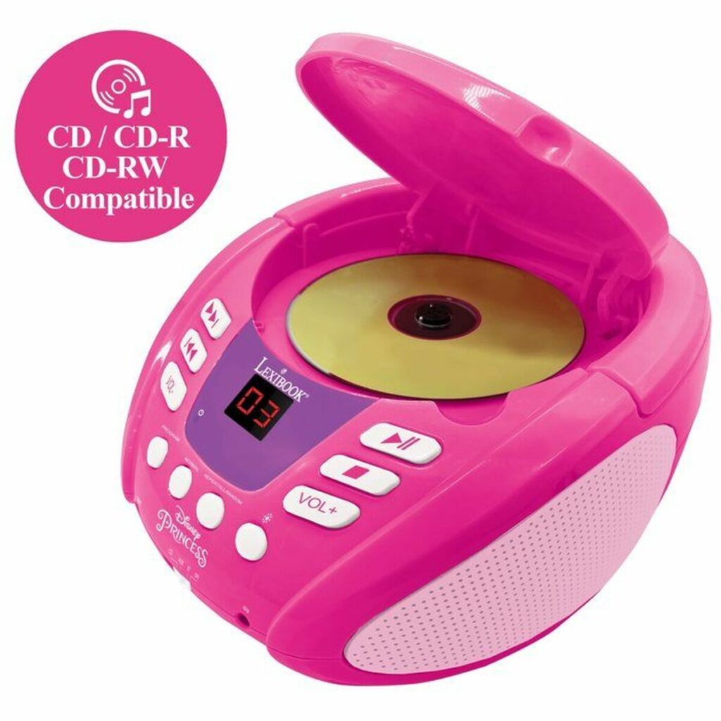 CD Ραδιόφωνο Bluetooth MP3 Lexibook PRINCESA DE DISNEY Bluetooth 5.0