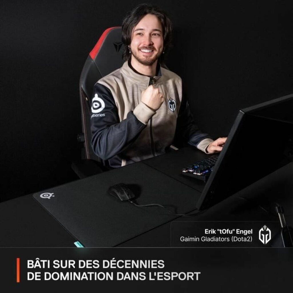Χαλί ποντικιών SteelSeries QcK Performance XL - Balance Μαύρο