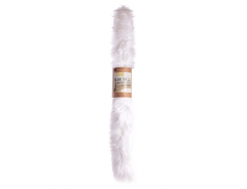 Χαλιά Ecru Imitation Fur Round Carpet 115Cm M4 Tx9006