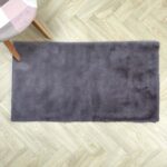Χαλιά Grey Imitation Fur Rug 110X60Cm Tx9151