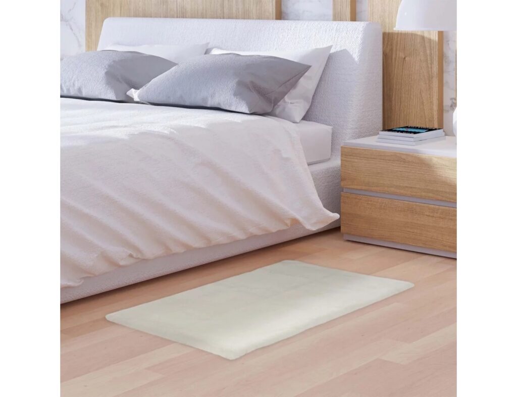 Χαλιά Imitation Rug Thin Ecru Fur 110X60Cm Tx9153