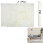 Χαλιά Imitation Rug Thin Ecru Fur 120X170Cm Tx9154