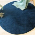 Χαλιά Rug Fur Extra Soft Blue D80 Atmosphera 172421Q