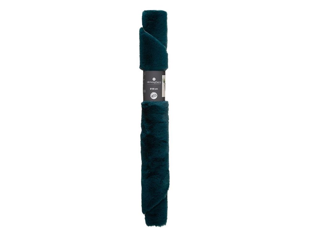 Χαλιά Rug Fur Extra Soft Blue D80 Atmosphera 172421Q