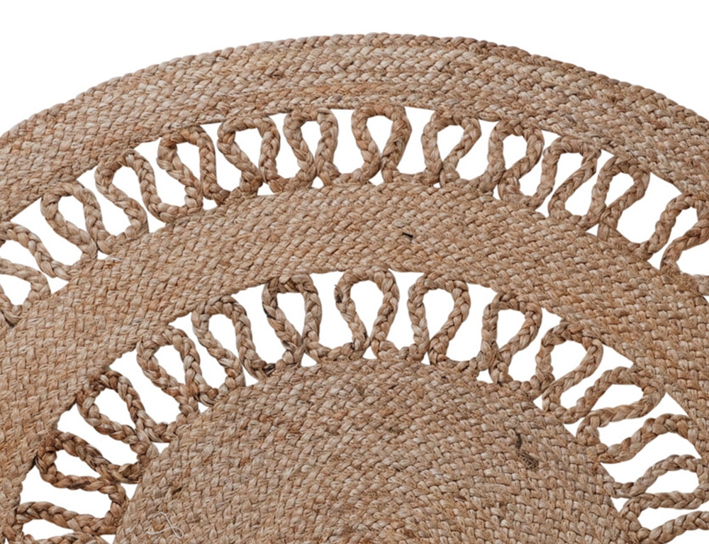 Χαλιά Rug Round 120Cm Braided Jute A35823440