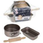 Χριστουγεννιάτικη Ζαχαροπλαστική Children Baking Set La Cucina 3Pcs 170113140