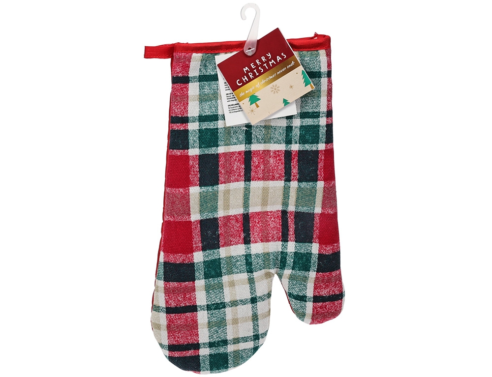 Χριστουγεννιάτικη Ζαχαροπλαστική Stand Kitchen Glove Polyester Cotton