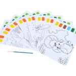 Χρωμοσελίδες Animals Colorem Με Ενσωματωμένα Χρώματα - 21X28.5Cm