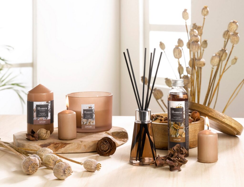 Διαχύτες Αρωμάτων - Αρωματικά Χώρου 170Ml Square Diffuser Essential Scent Opium
