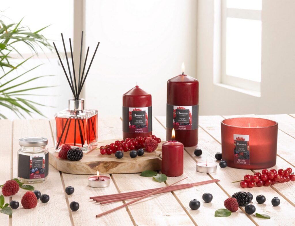 Διαχύτες Αρωμάτων - Αρωματικά Χώρου 170Ml Square Diffuser Essential Scent Red Fruits
