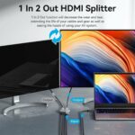 Διακόπτης HDMI Vention AKPH0 Γκρι 1 m
