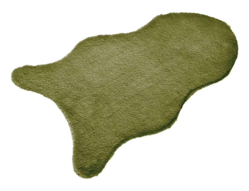 Διακόσμηση & Deco Σε Εορταστικό Πνεύμα Rabbit Fake Fur Polyester Matcha Green (W/H/D) 50X
