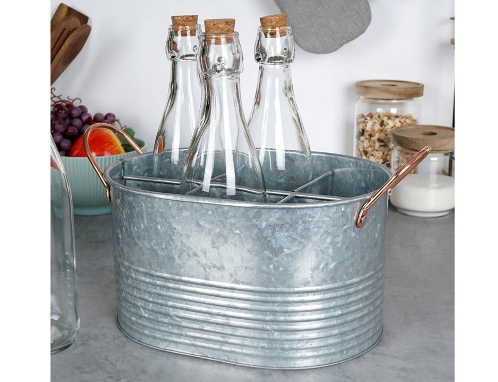 Διακόσμηση & Οργάνωση Μπαλκονιού Bottle Holder For 6 Bottles Fz1000840