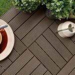 Διακόσμηση & Οργάνωση Μπαλκονιού Decking Tile Set 6Pc Wpc Brown X64000010