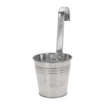 Διακόσμηση & Οργάνωση Μπαλκονιού Flower Pot Zinc With Hook 170422010
