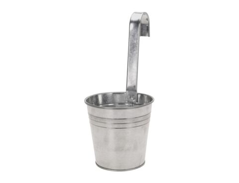 Διακόσμηση & Οργάνωση Μπαλκονιού Flower Pot Zinc With Hook 170422010