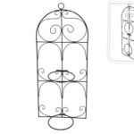 Διακόσμηση & Οργάνωση Μπαλκονιού Flower Rack 70X29Cm Black 138000250
