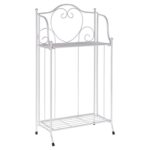 Διακόσμηση & Οργάνωση Μπαλκονιού Flower Rack Foldable White 138000270