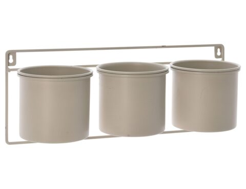 Διακόσμηση & Οργάνωση Μπαλκονιού Flowerpot 3 Pots 14X12Cm Hz1952500