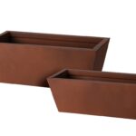Διακόσμηση & Οργάνωση Μπαλκονιού Planter Metal Rectangular Fz1001010