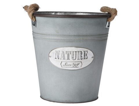 Διακόσμηση & Οργάνωση Μπαλκονιού Planter Zinc Green 26X26Cm Fz3000660