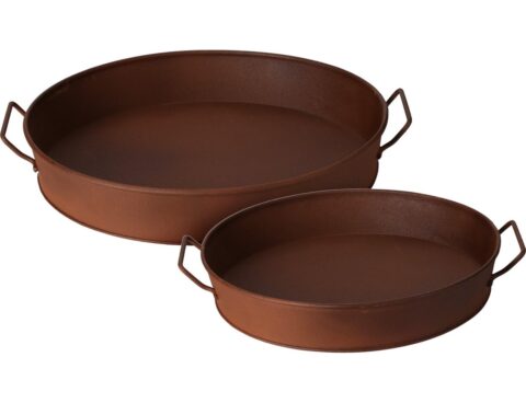 Διακόσμηση & Οργάνωση Μπαλκονιού Tray Metal With 2 Handles Fz1001030