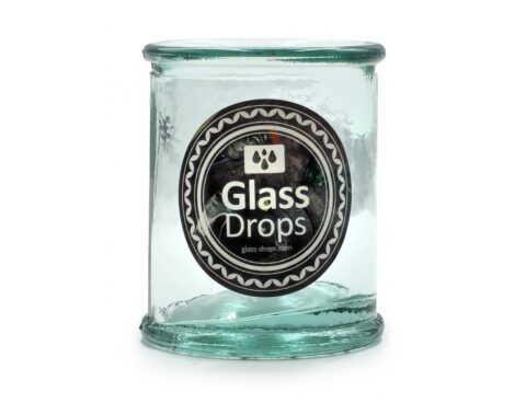Διακόσμηση Σε Γυάλινο Design Bazo Κηροπηγιο Glass Drops 7Cm