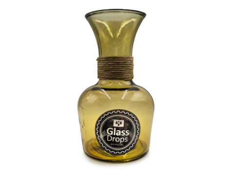 Διακόσμηση Σε Γυάλινο Design Διακοσμητικο Bazo Glass Drops Chicago Enea 33Cm Ye