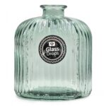 Διακόσμηση Σε Γυάλινο Design Διακοσμητικο Bazo Glass Drops Daroca Stripe 18Cm N