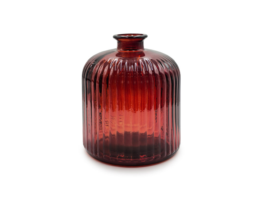 Διακόσμηση Σε Γυάλινο Design Διακοσμητικο Bazo Glass Drops Daroca Stripe 18Cm T