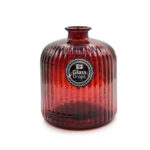 Διακόσμηση Σε Γυάλινο Design Διακοσμητικο Bazo Glass Drops Daroca Stripe 18Cm T
