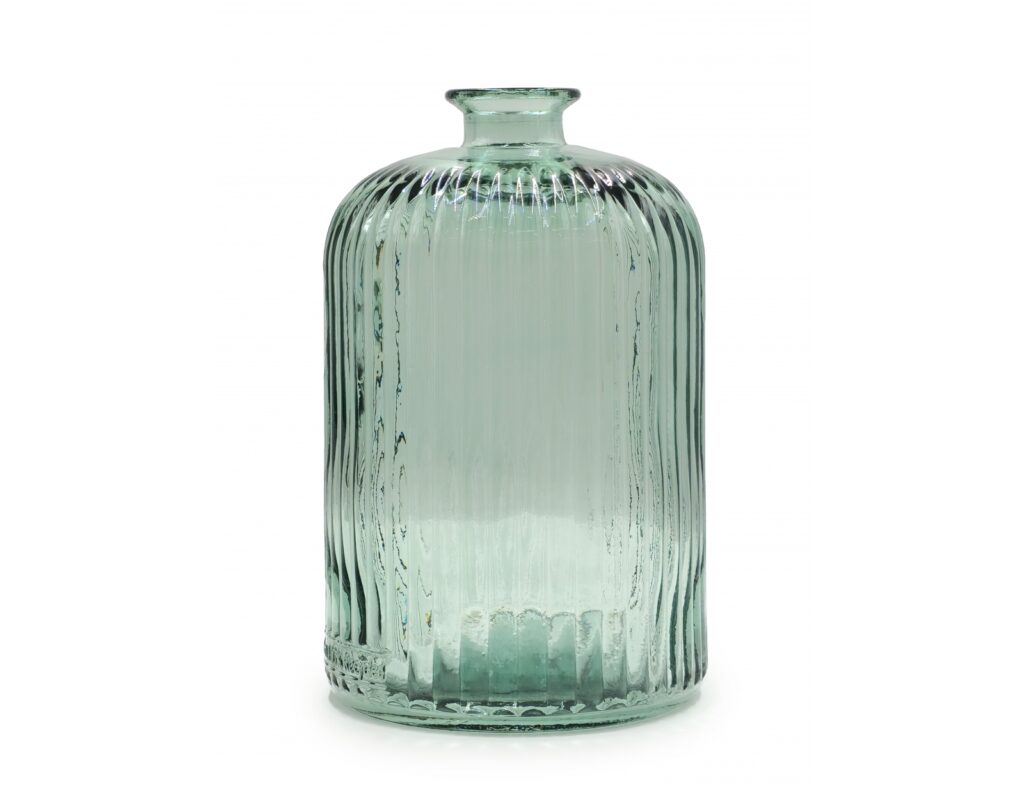 Διακόσμηση Σε Γυάλινο Design Διακοσμητικο Bazo Glass Drops Daroca Stripe 23Cm N