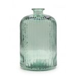 Διακόσμηση Σε Γυάλινο Design Διακοσμητικο Bazo Glass Drops Daroca Stripe 23Cm N