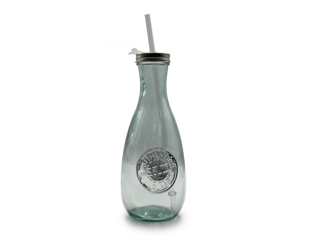 Διακόσμηση Σε Γυάλινο Design Μπουκαλι Glass Drops Authentic 600Cc Me Καλαμακι