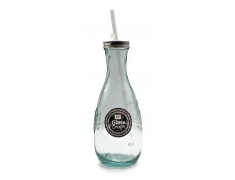 Διακόσμηση Σε Γυάλινο Design Μπουκαλι Glass Drops Me Καπακι Authentic Est. 1896