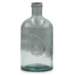 Διακόσμηση Σε Γυάλινο Design Μπουκαλι Me Καπακι Glass Drops Storage 1,4L 23Cm
