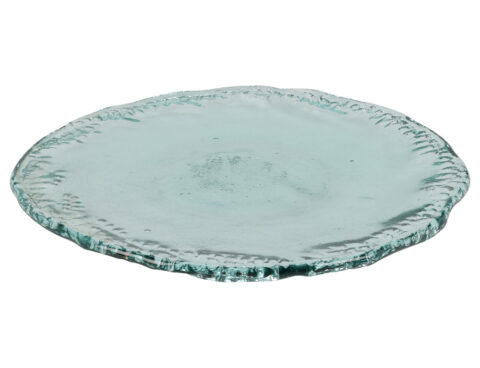 Διακόσμηση Σε Γυάλινο Design Plate Glass Recycled Dia 38Cm 040000620